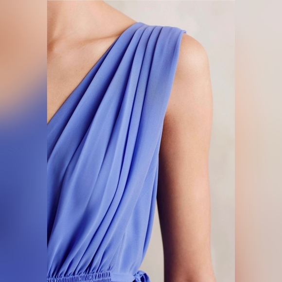 Anthropologie | HD in Paris Periwinkle Flowy Dress - Sz 10P - Picture 3 of 7